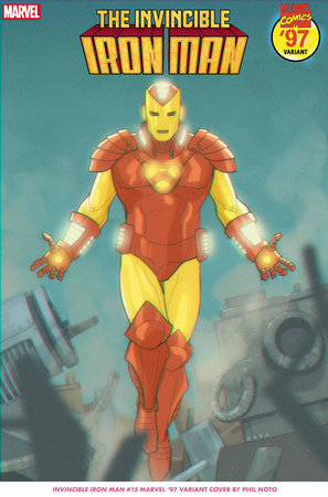 INVINCIBLE IRON MAN 15 PHIL NOTO MARVEL 97 VARIANT