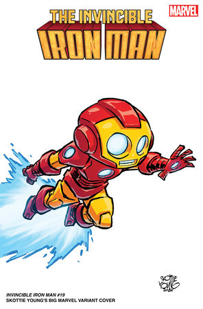 INVINCIBLE IRON MAN #19 SKOTTIE YOUNG'S BIG MARVEL VARIANT comic