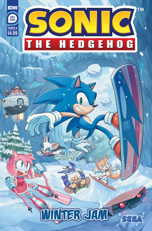 Sonic the Hedgehog: Winter Jam Cover A (Kim) comic